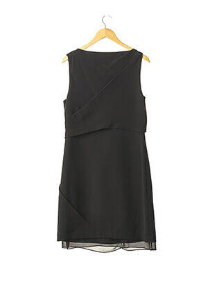 Robe mi-longue sans manche sans manche noir DIANE VON FURSTENBERG femme