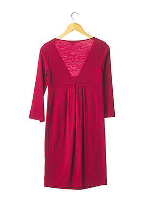 Robe mi-longue manches 3/4 manches 3/4 rouge DIANE VON FURSTENBERG femme