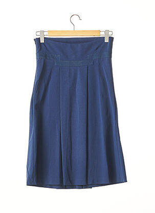 Robe courte coupe cintrée bleu DIANE VON FURSTENBERG femme