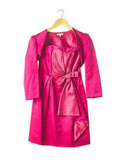 Ensemble robe rose PAULE KA pour femme seconde vue