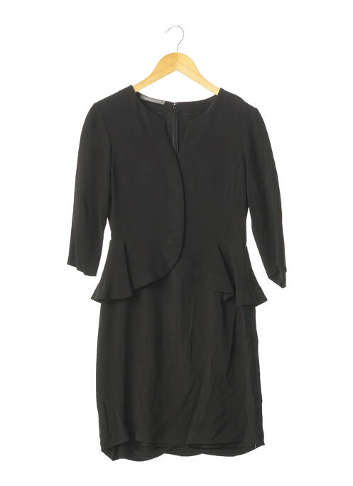 Robe courte manches longues manches longues noir ALBERTA FERRETTI femme