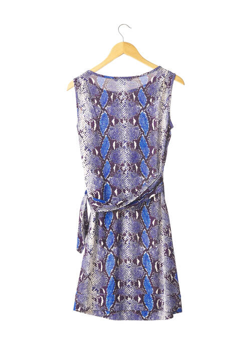Robe courte bleu DIANE VON FURSTENBERG pour femme