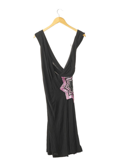 Robe mi-longue noir DIANE VON FURSTENBERG pour femme