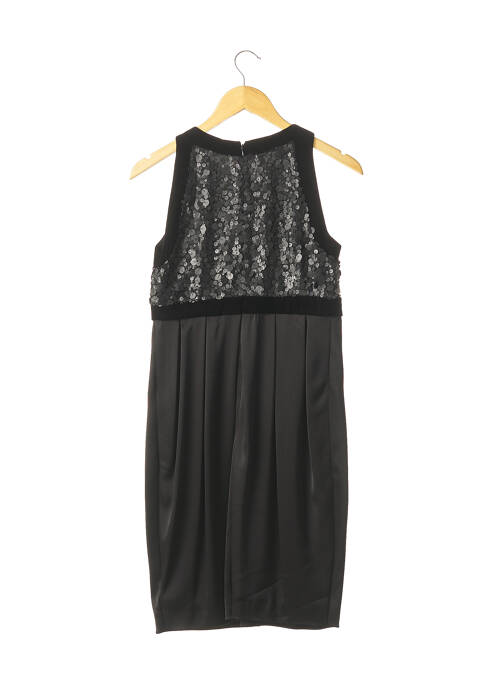 Robe mi-longue noir JIKI pour femme