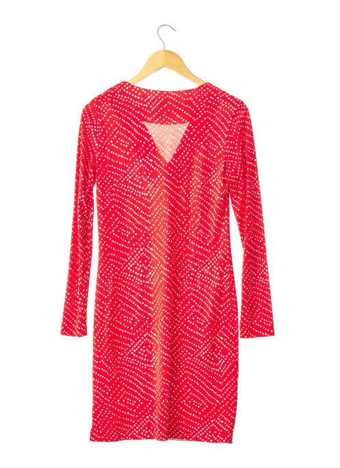 Robe mi-longue rouge DIANE VON FURSTENBERG pour femme