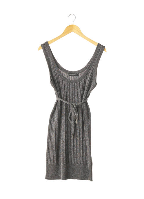 Robe pull gris DOLCE & GABBANA pour femme