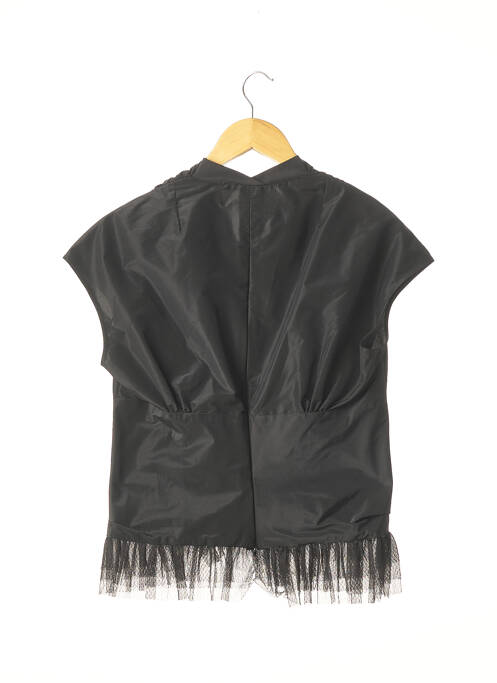 Top noir LILITH pour femme