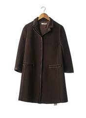 Manteau long marron PRADA pour femme seconde vue