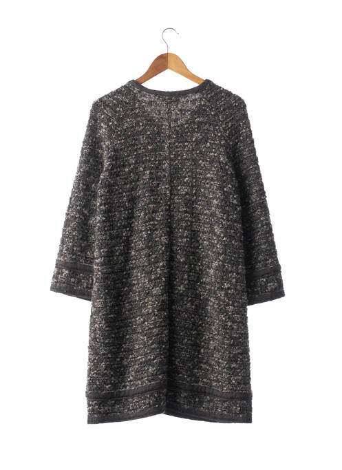 Manteau long gris LIL POUR L'AUTRE pour femme