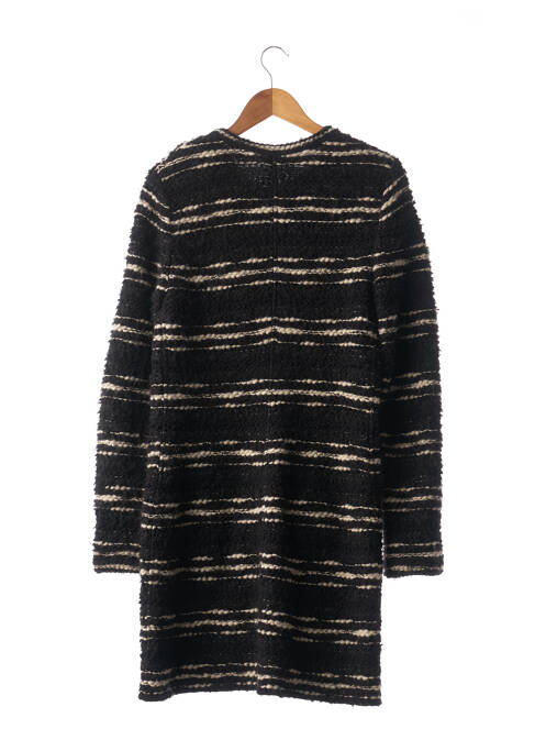 Manteau long noir LIL POUR L'AUTRE pour femme