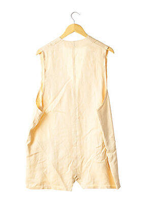Gilet sans manche fermeture boutonnée sur le devant beige VENTILO femme
