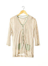 Twin-set  beige ATELIERS DE LA MAILLE femme