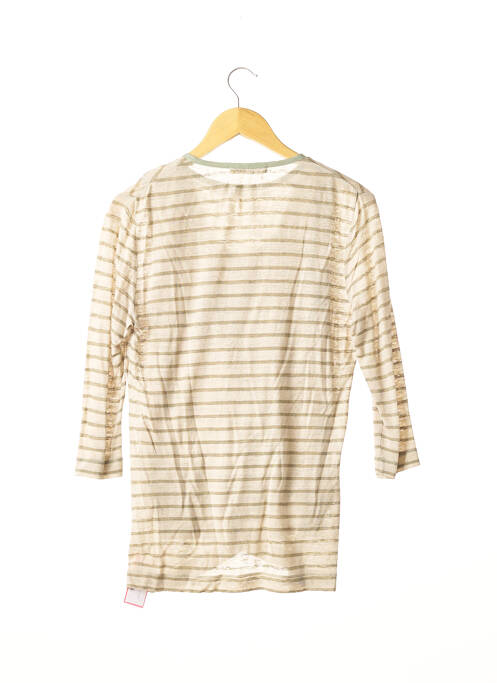 Twin-set beige ATELIERS DE LA MAILLE pour femme