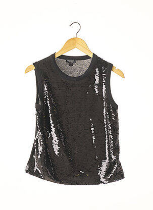 Top stretch sans manche noir GIAMBATTISTA VALLI femme