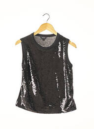 Top tissage jersey sans manche noir GIAMBATTISTA VALLI femme