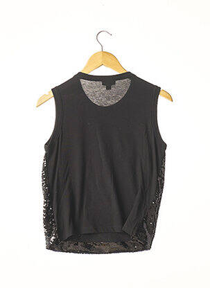 Top stretch sans manche noir GIAMBATTISTA VALLI femme