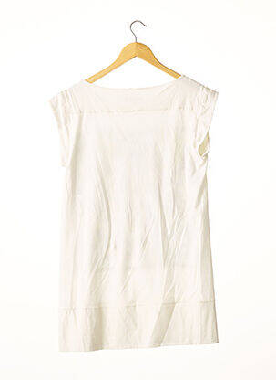 Tunique manches courtes tissage jersey beige PIAZZA SEMPIONE femme