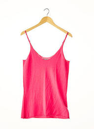 Pull coupe cintrée fines bretelles rose VERSION ORIGINALE femme