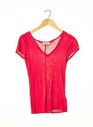 T-shirt rouge ALLUDE pour femme