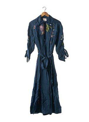 Trench poches sans capuche bleu CINQ À SEPT femme