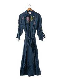 Trench poches sans capuche bleu CINQ À SEPT femme