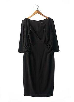 Robe courte manches 3/4 manches 3/4 noir ADRIANNA PAPELL femme