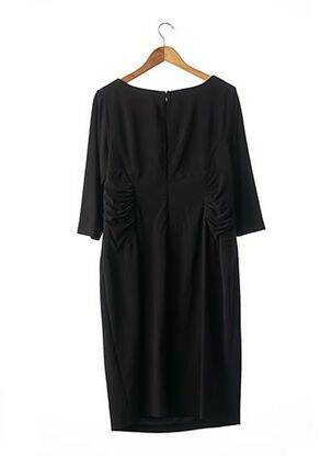 Robe courte manches 3/4 manches 3/4 noir ADRIANNA PAPELL femme