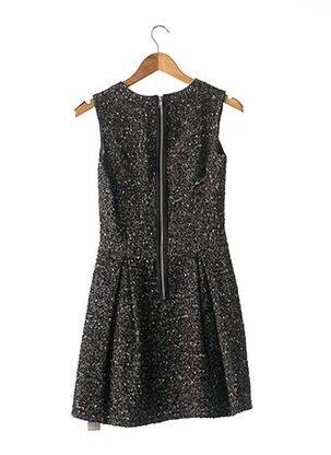 Robe mi-longue sans manche sans manche noir AIALA femme