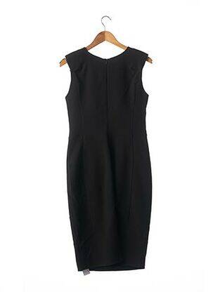 Robe mi-longue sans manche sans manche noir ARZU KAPROL femme