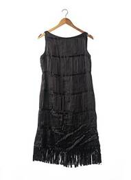 Robe mi-longue sans manche sans manche noir ANTONIO PATRIARCA femme