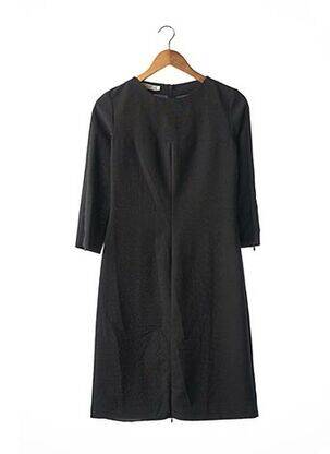 Robe mi-longue manches 3/4 manches 3/4 gris COMPTOIR DES COTONNIERS femme