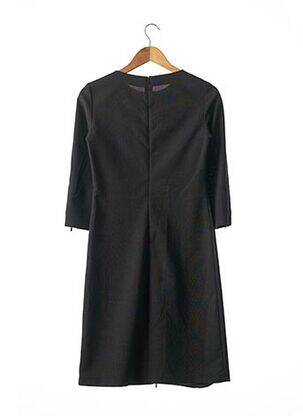 Robe mi-longue manches 3/4 manches 3/4 gris COMPTOIR DES COTONNIERS femme