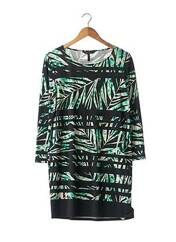 Robe mi-longue vert BCBGMAXAZRIA pour femme seconde vue