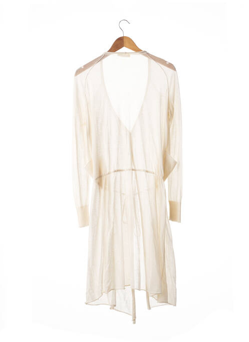 Gilet manches longues blanc CREA CONCEPT pour femme