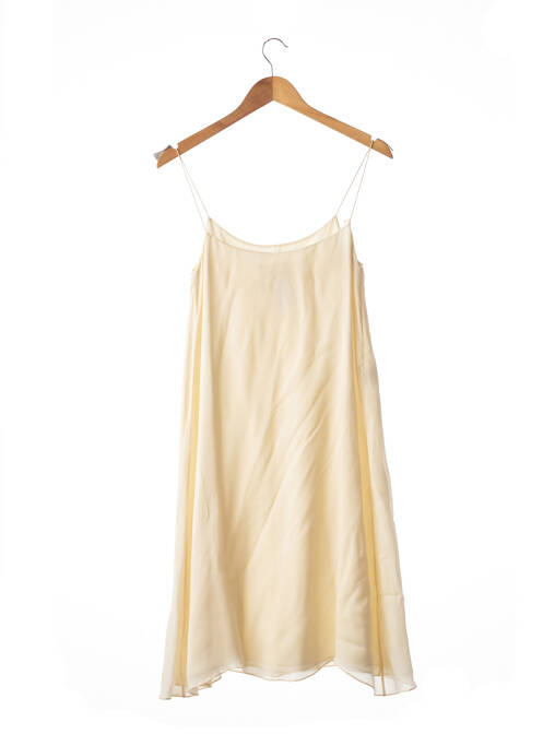 Robe mi-longue beige RUE DU MAIL pour femme