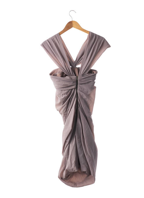 Robe mi-longue gris LA PETITE S... pour femme