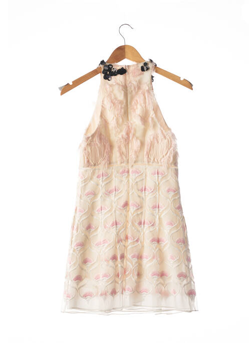 Robe mi-longue rose GIAMBA pour femme