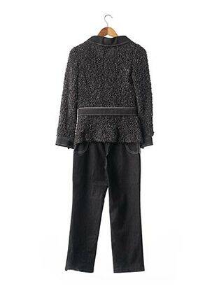 Ensemble pantalon coupe droite gris ANGELO TARLAZZI femme