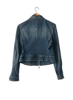 Veste en jean manches longues bleu ROBERTO CAVALLI femme