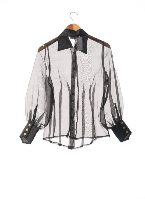 Chemisier noir SASSIA pour femme