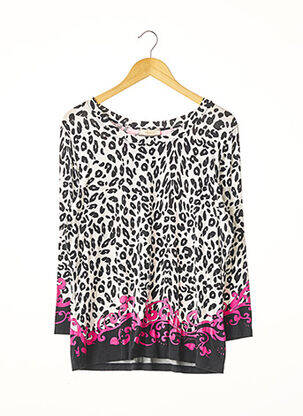 T-shirt manches longues manches longues rose MARANI femme