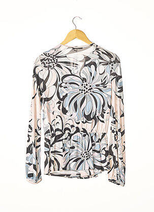 Blouse imprimé fantaisie manches longues rose EMILIO PUCCI femme