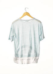 T-shirt bleu TARA JARMON pour femme seconde vue