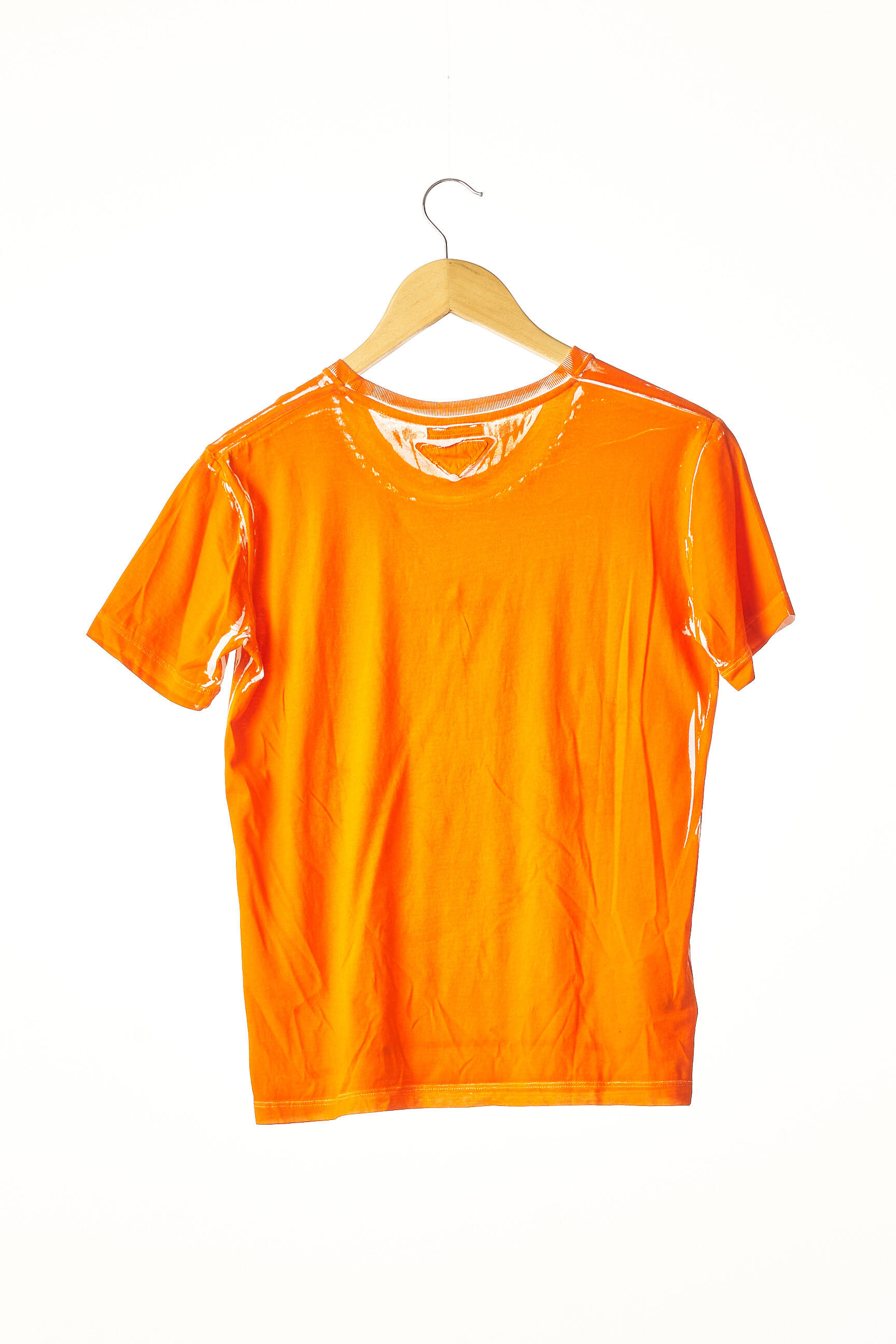 Prada Tshirts Femme De Couleur Orange En Occasion 1562313-orange - Modz