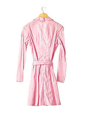 Trench fermeture double boutonnage sans capuche rose SONIA RYKIEL femme