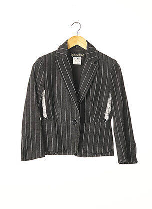 Blazer poches noir FERRE femme