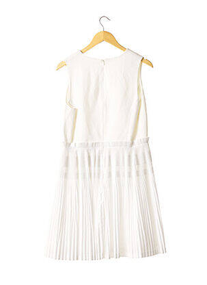 Robe mi-longue sans manche sans manche blanc RAOUL femme