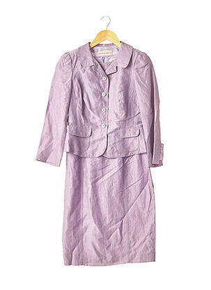Ensemble robe doublure violet PURIFICACION GARCIA femme