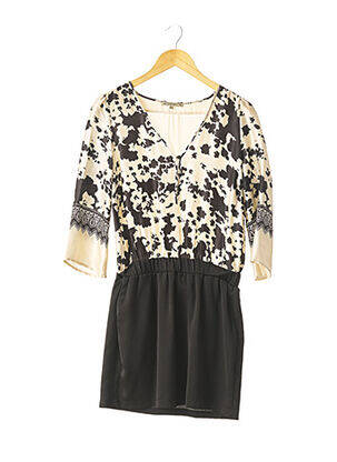Robe mi-longue manches 3/4 manches 3/4 noir PATRIZIA PEPE FIRENZE femme