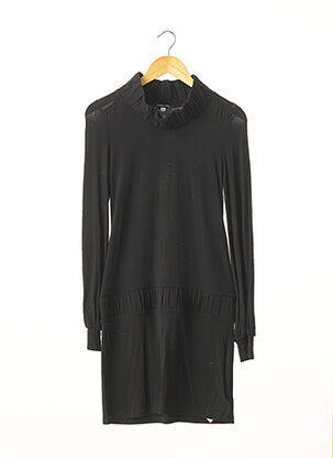 Robe mi-longue manches longues manches longues noir PATRIZIA PEPE FIRENZE femme